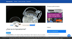 Desktop Screenshot of hipocalcemia.org